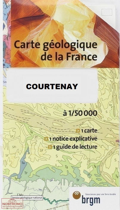0366 COURTENAY | carte géologique BRGM