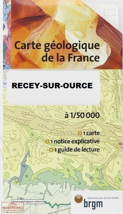 0406 RECEY-SUR-OURCE | BRGM geological map