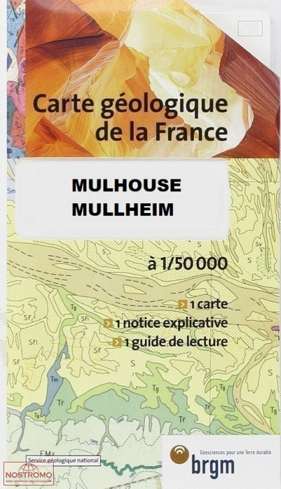 0413 MULHOUSE - MULLHEIM | carte géologique BRGM