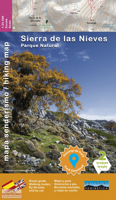 SIERRA DE LAS NIEVES | cartes de randonnée Penibetica