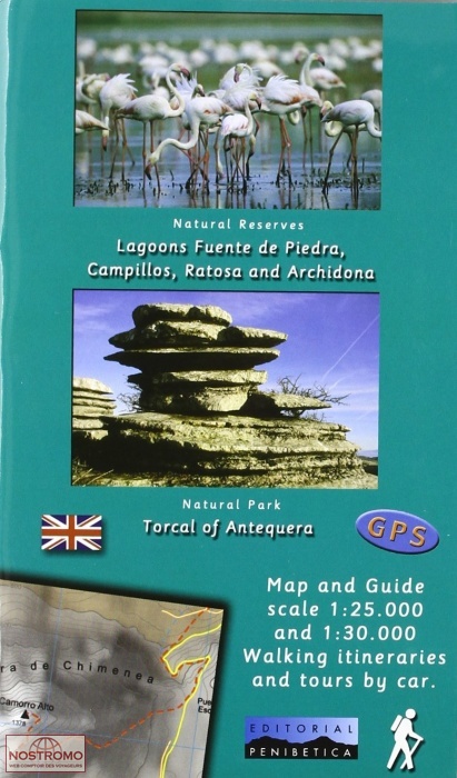 TORCAL DE ANTEQUERA - LAGUNAS FUENTE DE PIEDRA | Penibetica hiking map