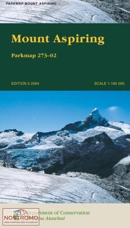 MOUNT ASPIRING - 273 02 | Department of Conservation hiking map