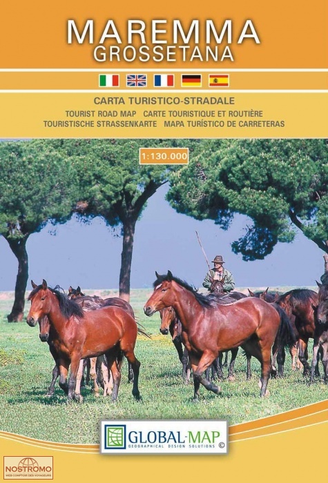 MAREMMA GROSSETANA | carte touristique GlobalMap