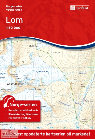 10064 LOM | carte topographique Nordeca