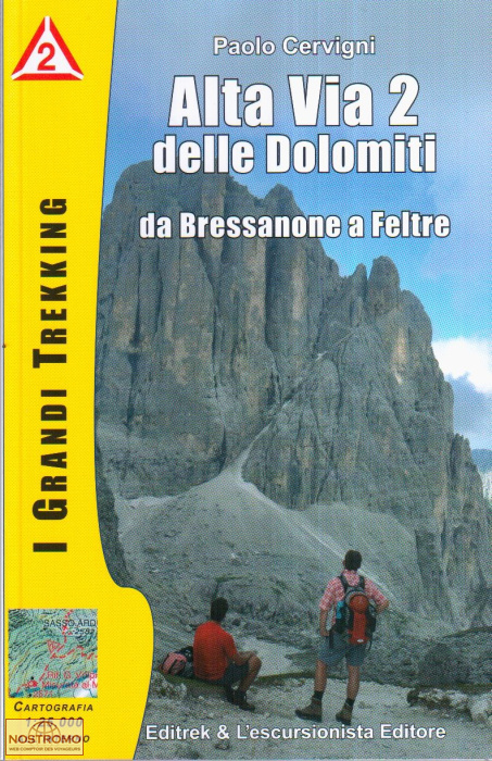 ALTA VIA 2 DELLE DOLOMITI | guide de randonnée L'Escursionista