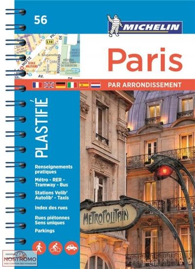 PARIS PAR ARRONDISSEMENT 56 | Michelin street map