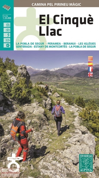 EL CINQUÈ LLAC | Alpina hiking map