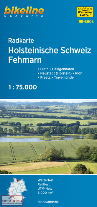SH05 HOLSTEINISCHE SCHWEIZ - FEHMARN | Esterbauer cycling map