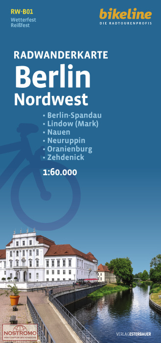 RW-B01 BERLIN NORDWEST | carte de cyclotourisme Esterbauer