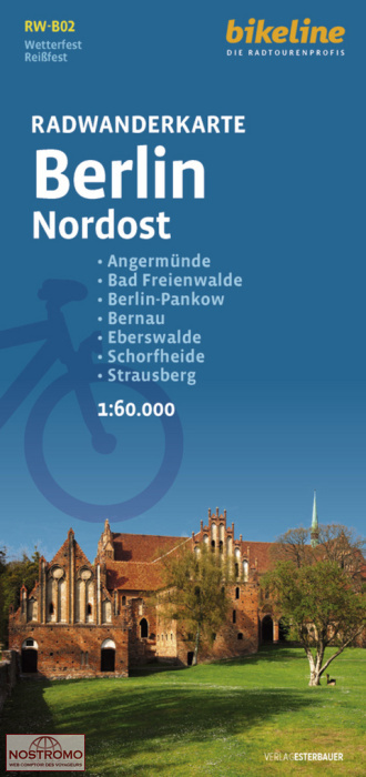 RW-B02 BERLIN NORDOST | carte de cyclotourisme Esterbauer