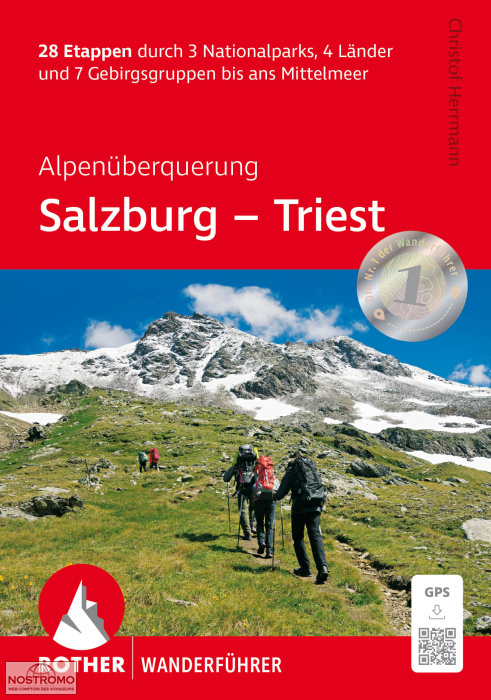 ALPENÜBERQUERUNG SALZBURG - TRIEST | Rother hiking guide