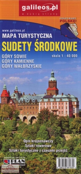 SUDETY SRODKOWE | Plan hiking map