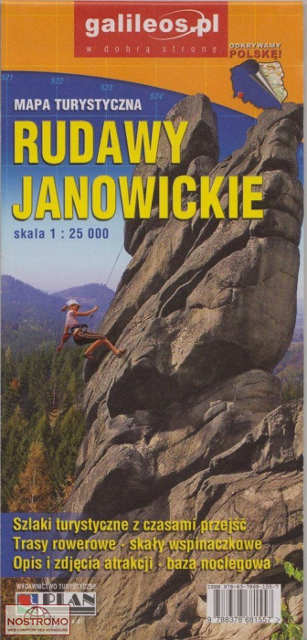 RUDAWY JANOWICKIE | Plan hiking map