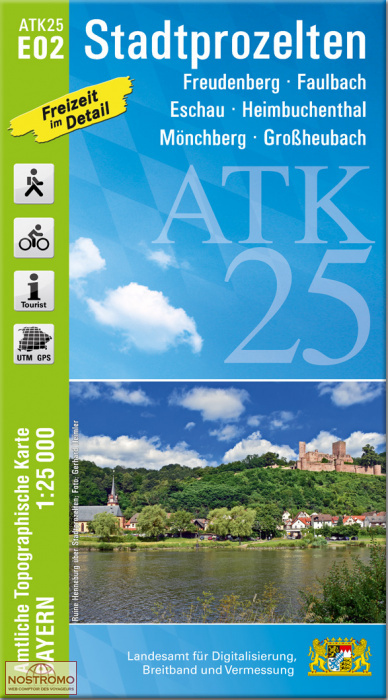 ATK25 - E02 STADTPROZELTEN | LDBV hiking map