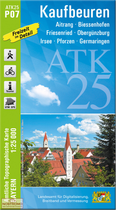 ATK25 - P07 KAUFBEUREN | LDBV hiking map