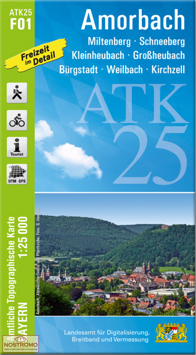 ATK25 - F01 AMORBACH | LDBV hiking map