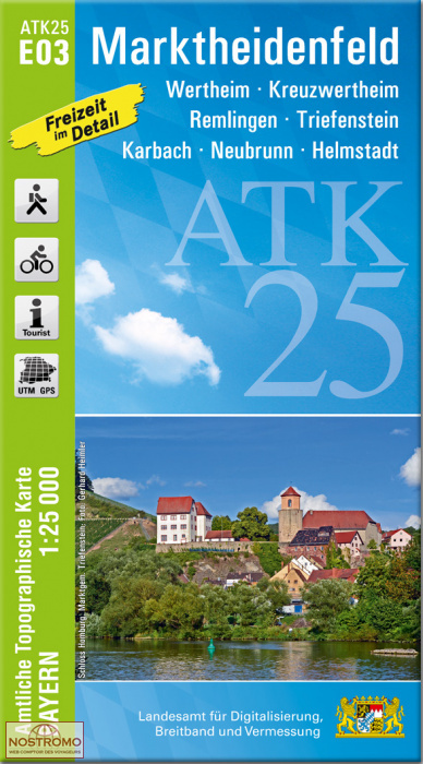 ATK25 - E03 MARKTHEIDENFELD | LDBV hiking map
