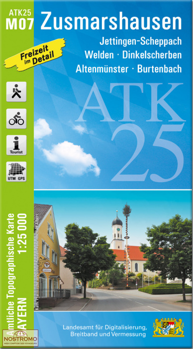 ATK25 - M07 ZUSMARSHAUSEN | LDBV hiking map