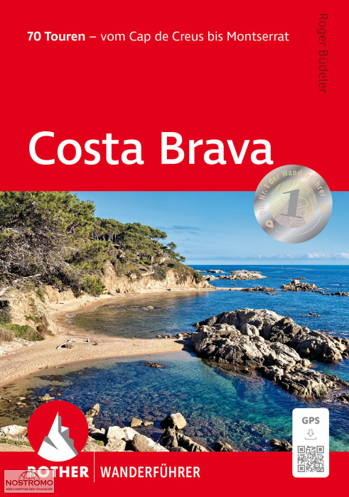 COSTA BRAVA | guide de randonnée Rother