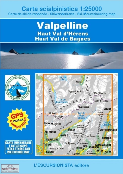 VALPELLINE | l'Escursionista winter sports map
