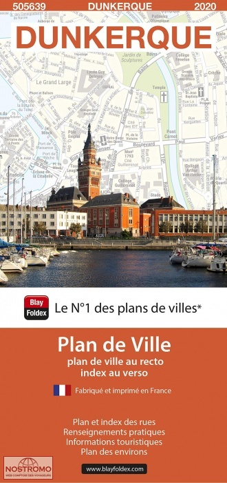 DUNKERQUE | Blay Foldex street map