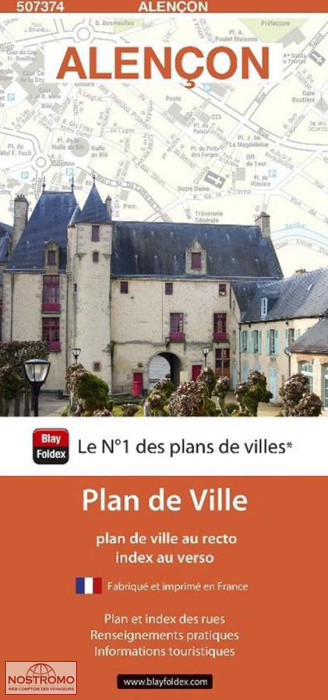 ALENÇON | Blay Foldex street map