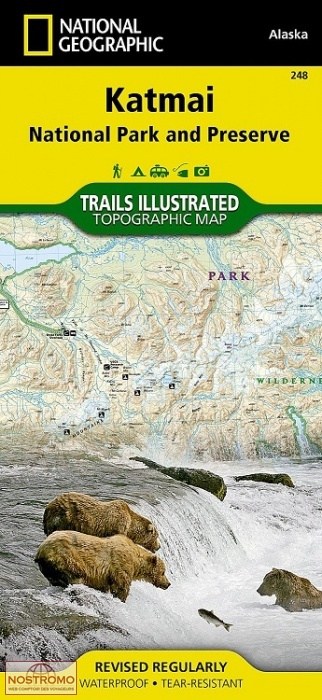 KATMAI | National Geographic hiking map