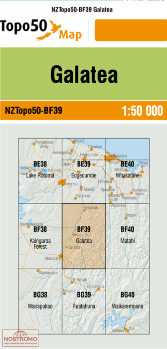 BF39 GALATEA | carte topographique LINZ