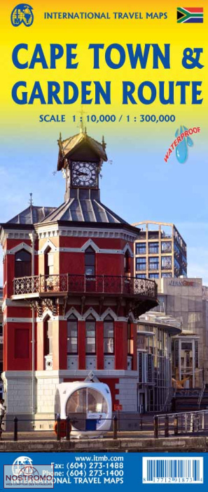 CAPE TOWN & GARDEN ROUTE | carte touristique ITMB