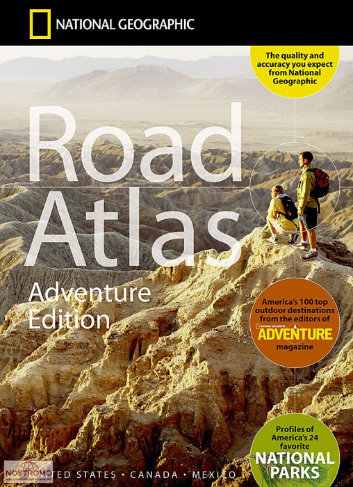 USA / CANADA / MEXICO - SCENIC DRIVES | National Geographic road atlas