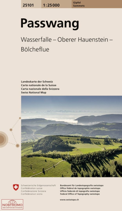 25101 PASSWANG | carte topographique Swisstopo