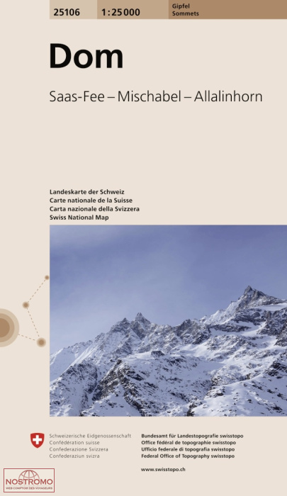 25106 DOM | carte topographique Swisstopo