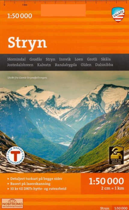 STRYN | carte de randonnée Calazo