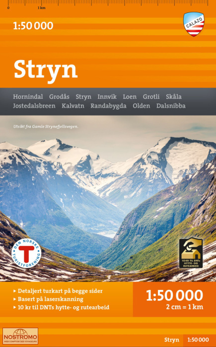 STRYN | carte de randonnée Calazo