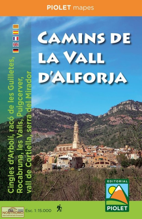 CAMINS DE LA VALL D'ALFORJA | carte de randonnée Piolet