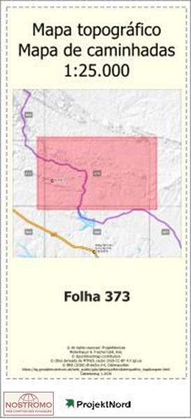 373 ESPERENÇA (ARRONCHES) | carte topographique Projektnord