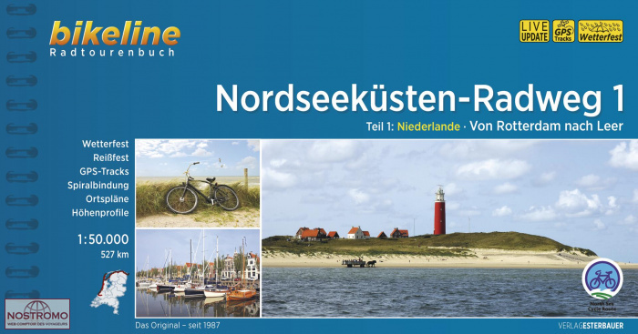 NORDSEEKÜSTEN-RADWEG 1 | guide de cyclotourisme Esterbauer