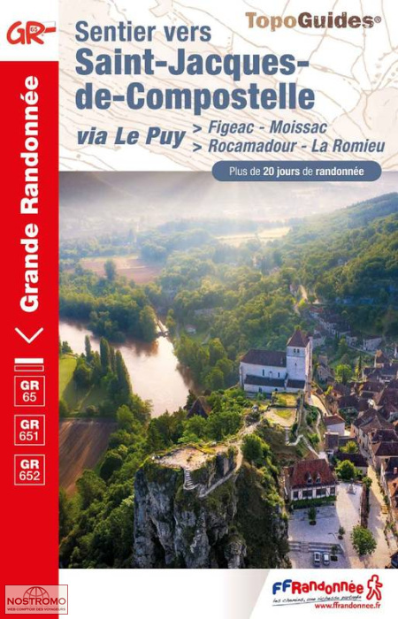 SENTIER VERS SAINT-JACQUES-DE-COMPOSTELLE VIA LE PUY | guide de pélerinage FFRP