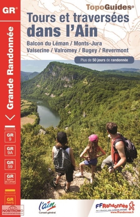 TOURS ET TRAVERSÉES DANS L'AIN | guide de randonnée FFRP