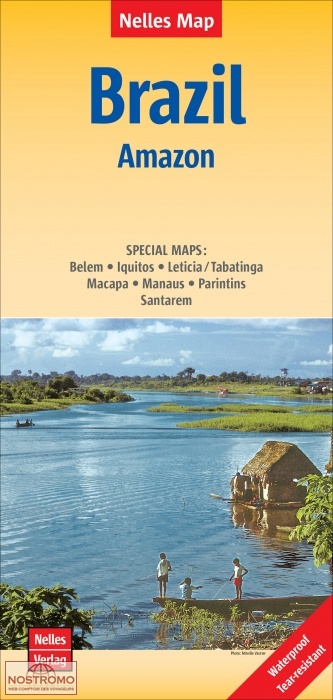 BRAZIL - AMAZONIA | Nelles travel map