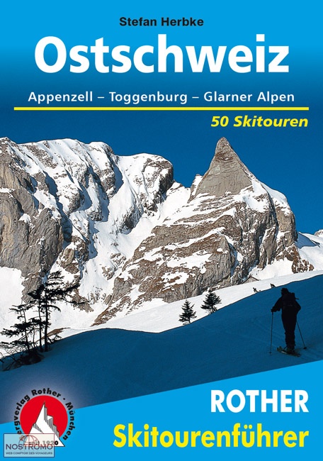 OSTSCHWEIZ | guide de randonnée à skis Rother