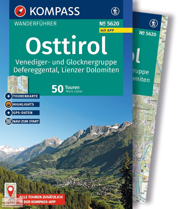 OSTTIROL | guide de randonnée Kompass