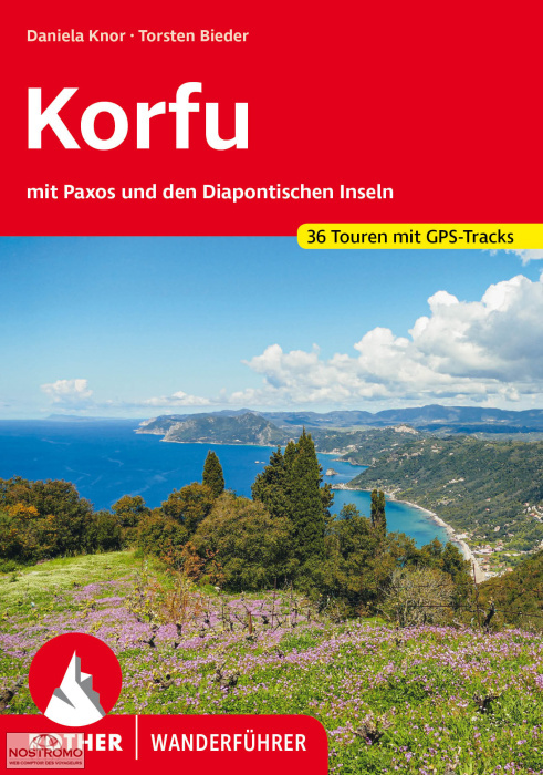 CORFOU | guide de randonnée Rother