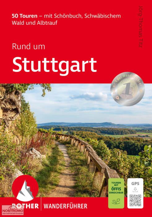 RUND UM STUTTGART | guide de randonnée Rother