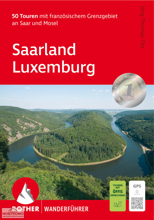 SAARLAND - LUXEMBURG | Rother hiking guide