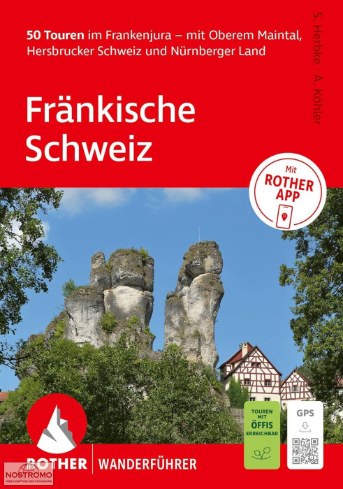 FRÄNKISCHE SCHWEIZ | guide de randonnée Rother