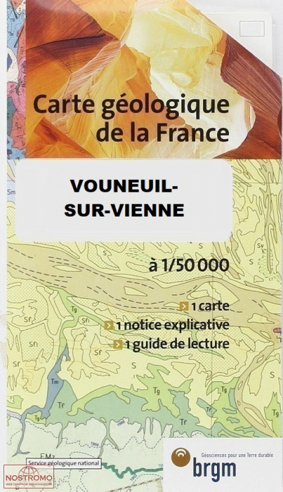 0567 VOUNEUIL-SUR-VIENNE | carte géologique BRGM