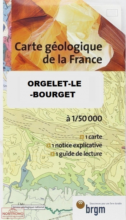 0604 ORGELET-LE-BOURGET | BRGM geological map