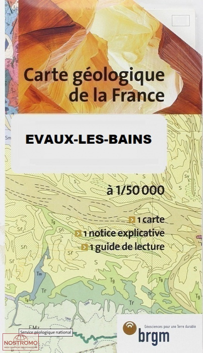 0643 ÉVAUX-LES-BAINS | BRGM geological map