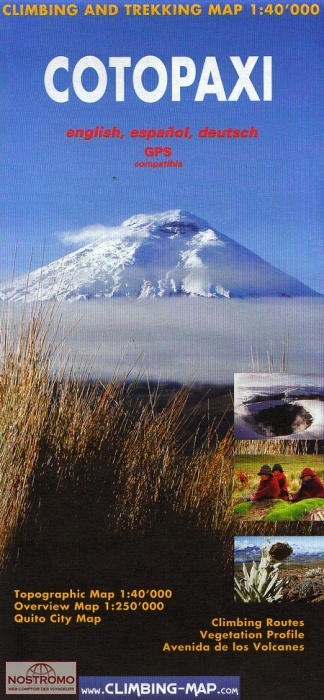 COTOPAXI | Climbing-map trekking map